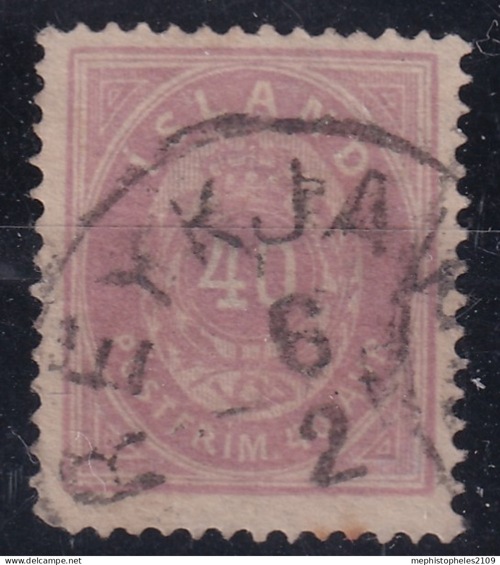 ICELAND 1882 - Canceled - Sc# 18 - Gebruikt