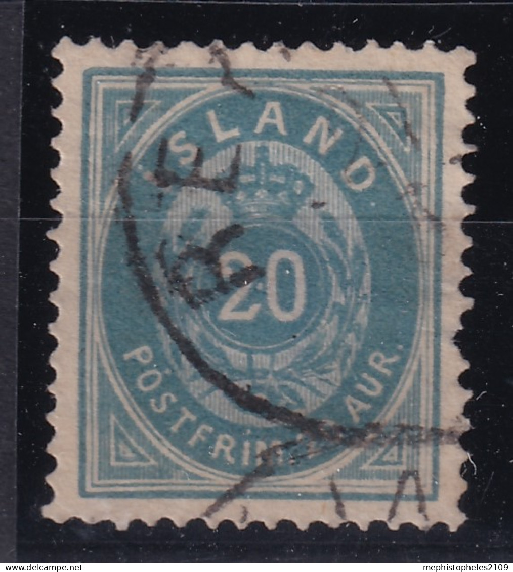 ICELAND 1882 - Canceled - Sc# 17 - Gebraucht