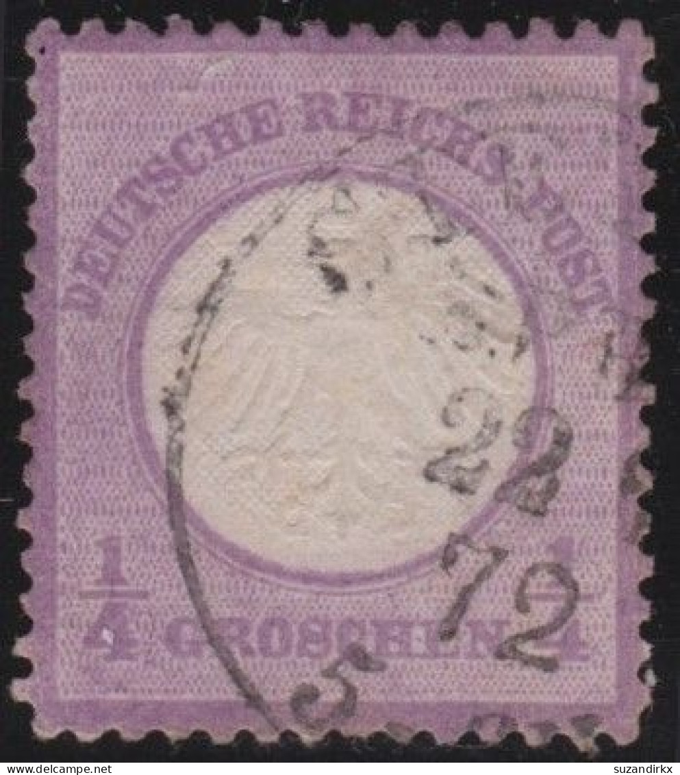 Deutsches Reich  -     Michel   -  16  (2 Scans)  -   O     -    Gestempelt - Used Stamps