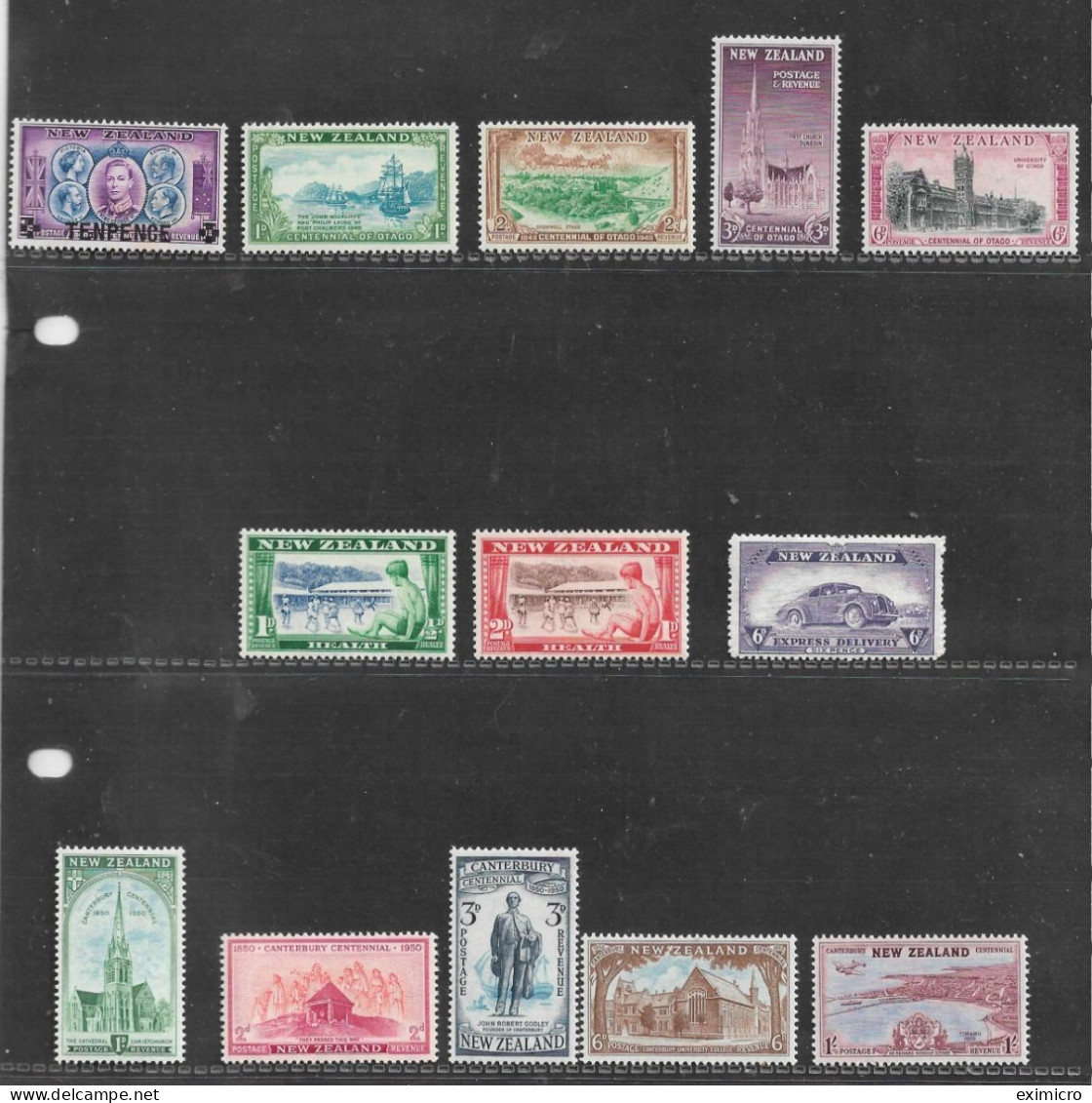 NEW ZEALAND 1939 - 1950 SETS UNMOUNTED MINT - Neufs