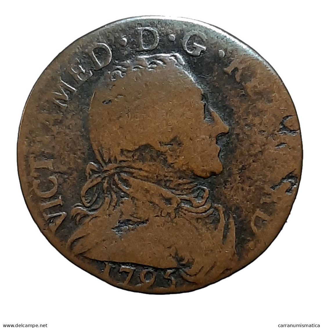 [NC] VITTORIO AMEDEO III - SAVOIA - 5 SOLDI 1795 (nc9229) - Italian Piedmont-Sardinia-Savoie