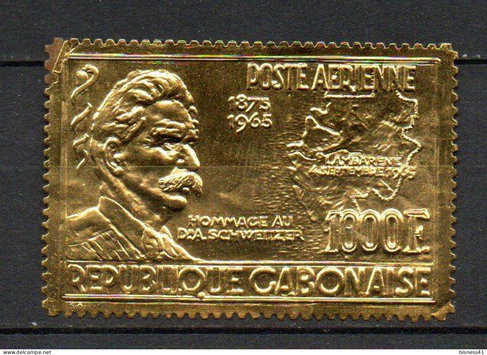 Col38 Colonie Gabon 1965 Timbre OR  N° 41 Neuf XX MNH Cote : 75,00€ - Non Classés