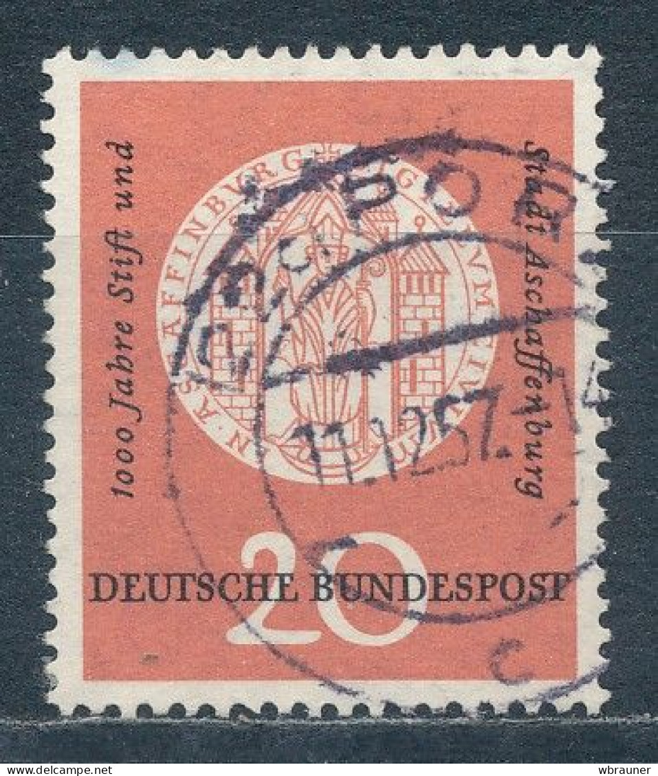 Bund 255 Gestempelt Stempeldatum 11.12.1957  Schöne Geburtsdatumsbriefmarke   Auch Zum Verschenken Geeignet - Gebraucht