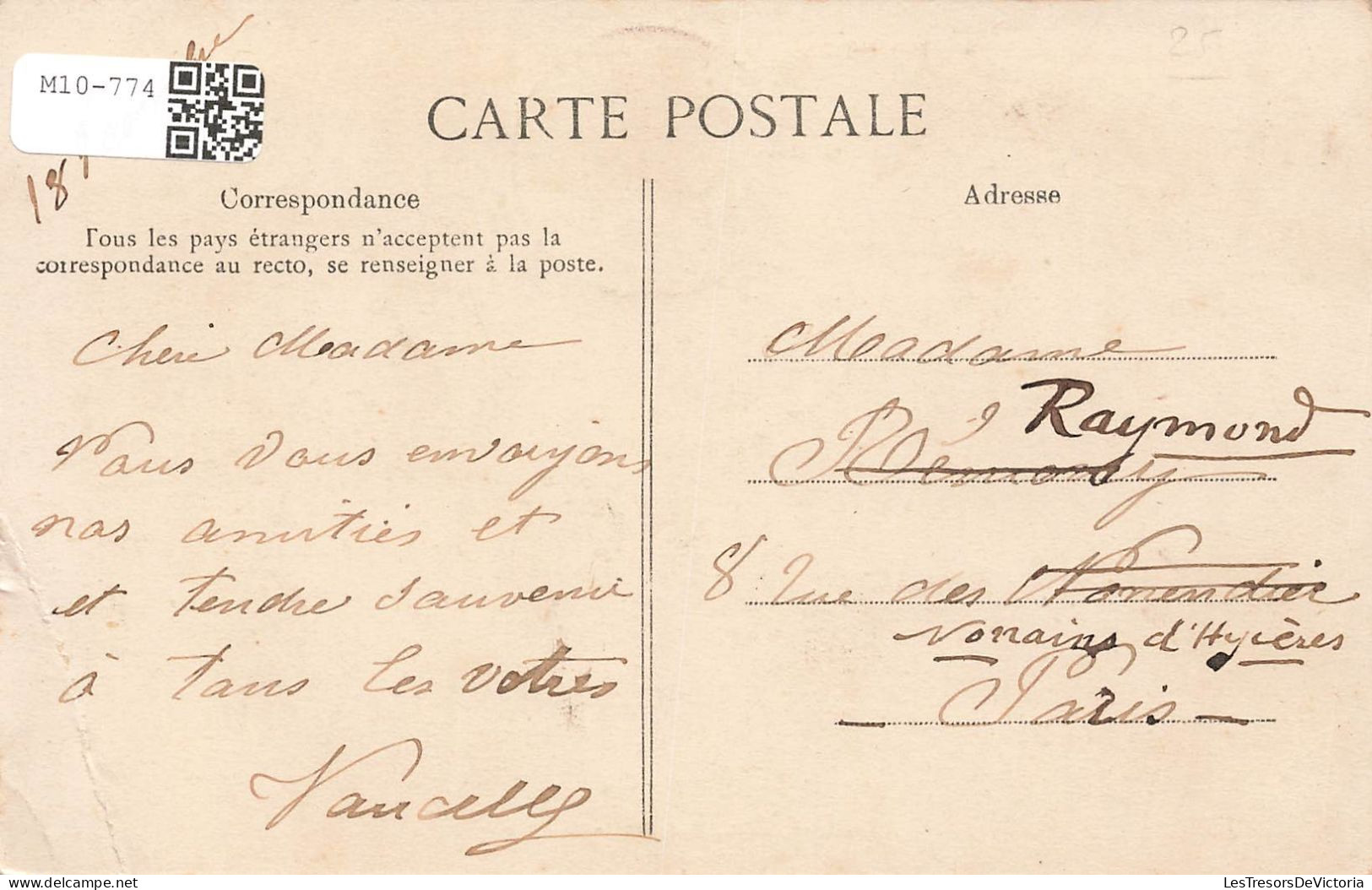 FRANCE - Nointel - La Route De La Gare - Carte Postale Ancienne - Nointel
