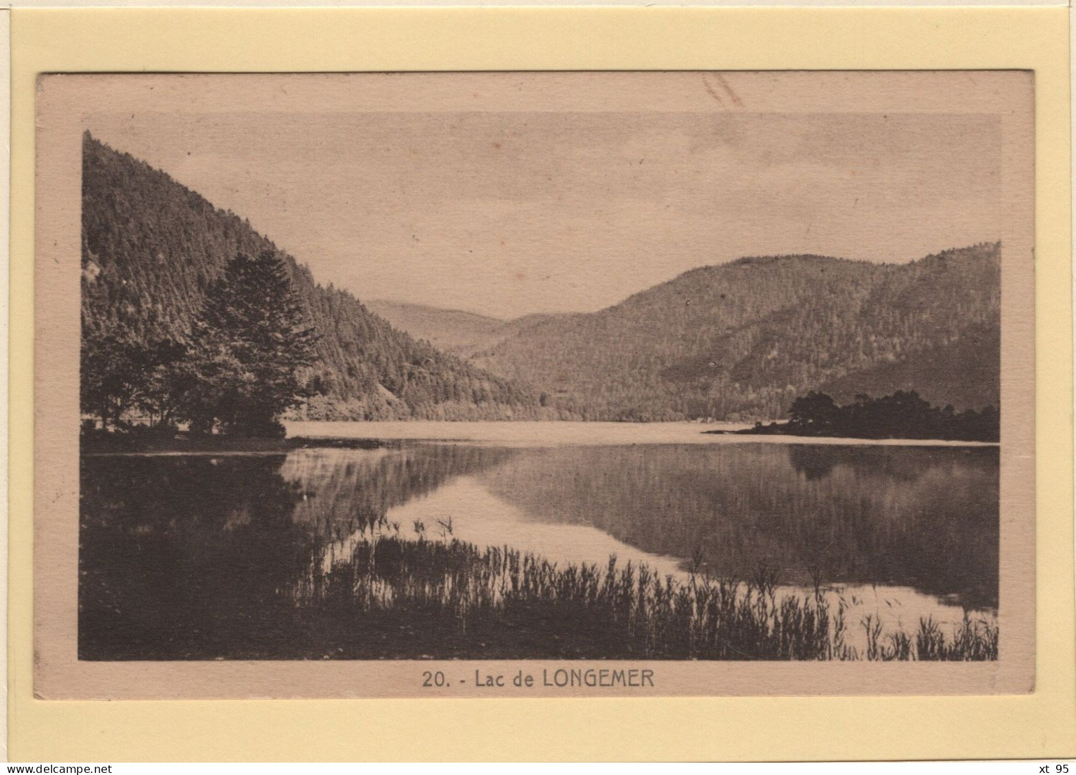 Convoyeur Gerardmer A Laveline - 1928 - Railway Post