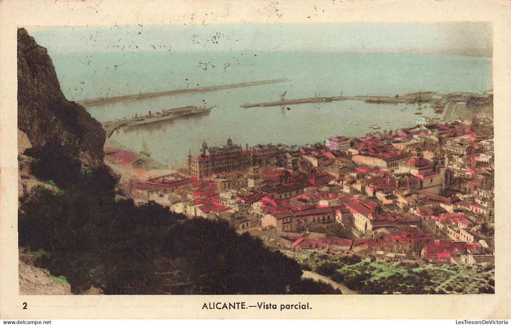 ESPAGNE - Comunidad Valenciana - Alicante - Vista Parcial - Colorisé - Carte Postale Ancienne - Alicante