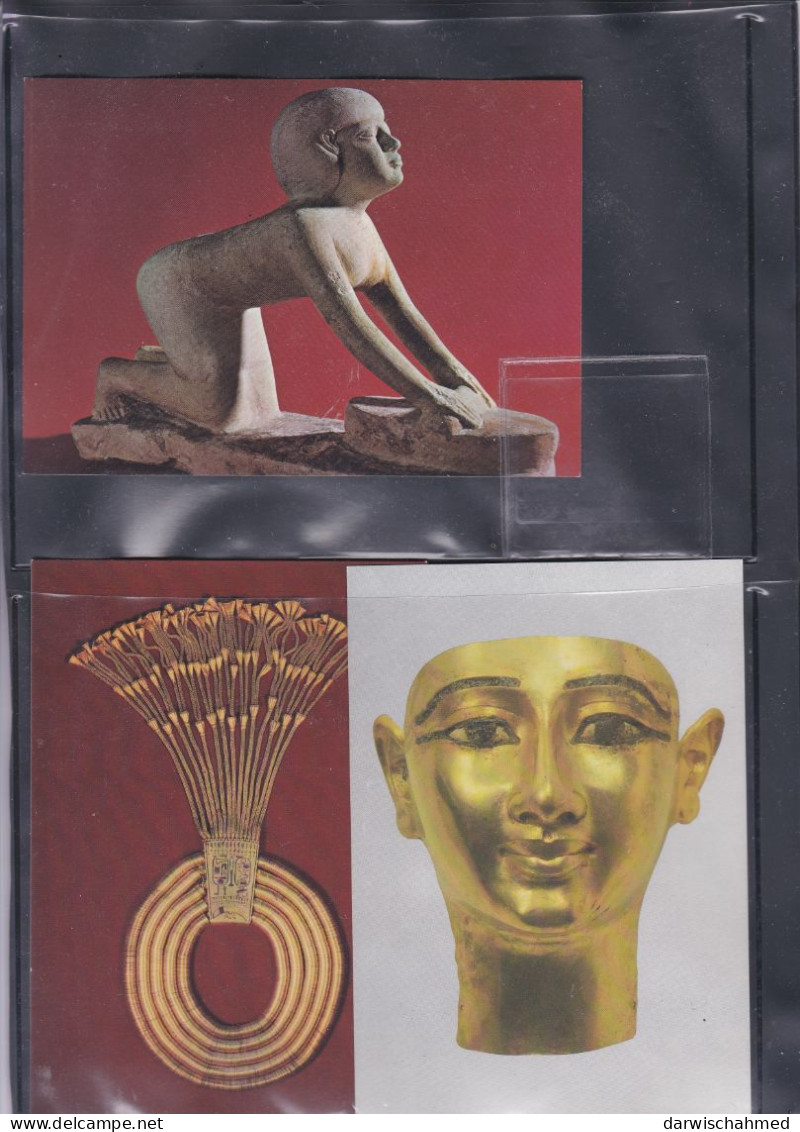 ÄGYPTEN - EGYPT - DYNASTIE- ÄGYPTOLOGIE - ARCHIOLOGIE - 3 ANSICHTSKARTEN - POST CARD - NEUE - Sfinge