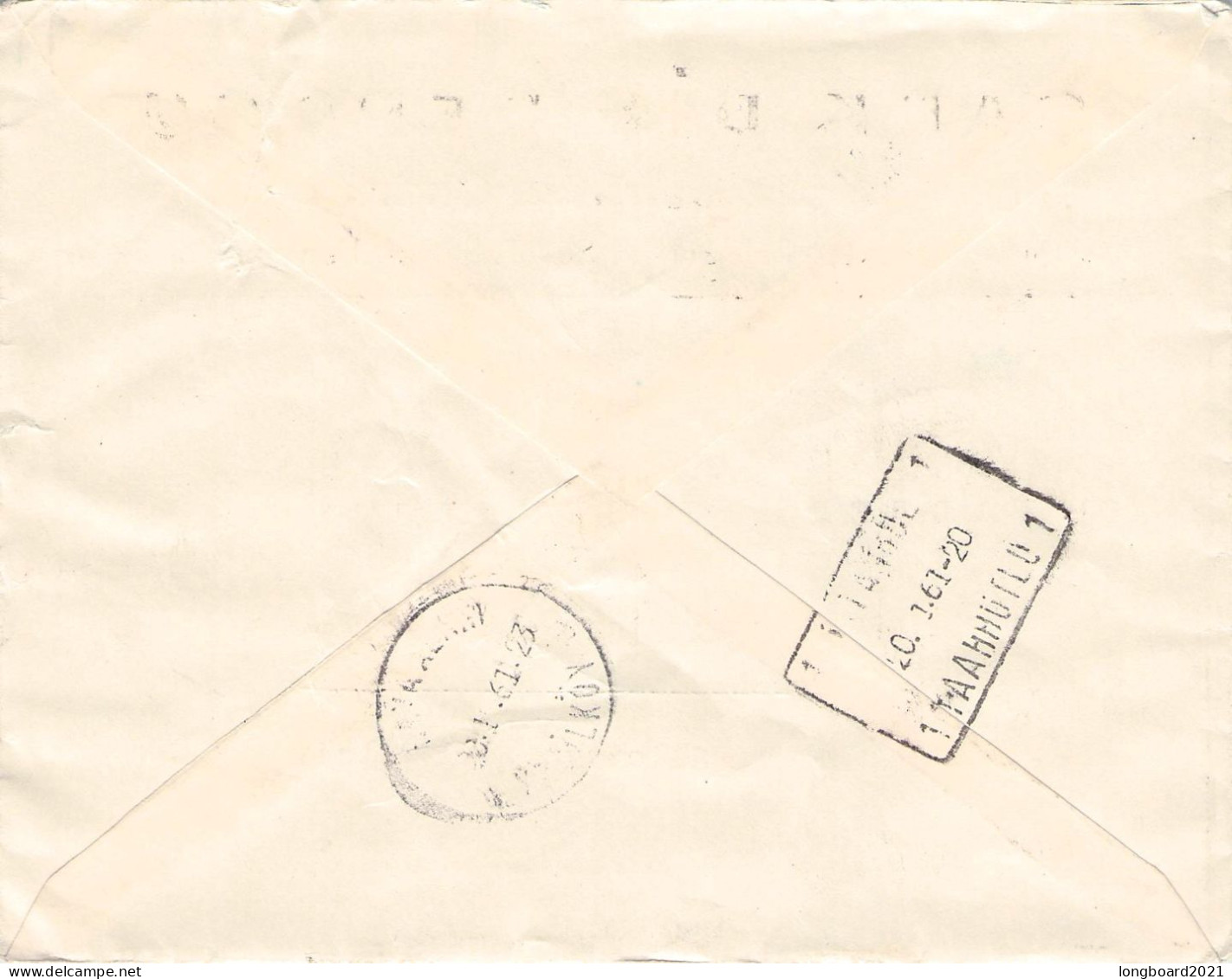 TURKEY - AIRMAIL 1961 ISTANBUL - SCHWÄB. GMÜND / 1210 - Lettres & Documents