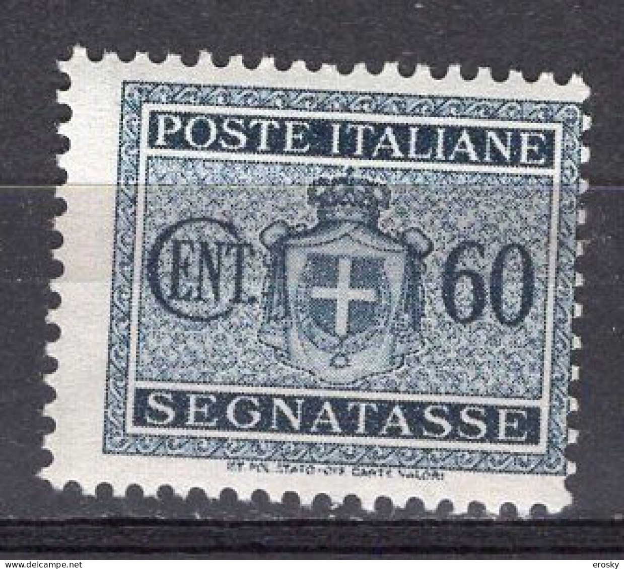 Z6485 - ITALIA LUOGOTENENZA TASSE SASSONE N°80 ** - Postage Due