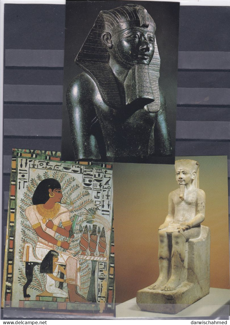 - ÄGYPTEN - EGYPT - DYNASTIE- ÄGYPTOLOGIE - ARCHIOLOGIE - ANSICHTSKARTEN - POST CARD - NEUE - Musea