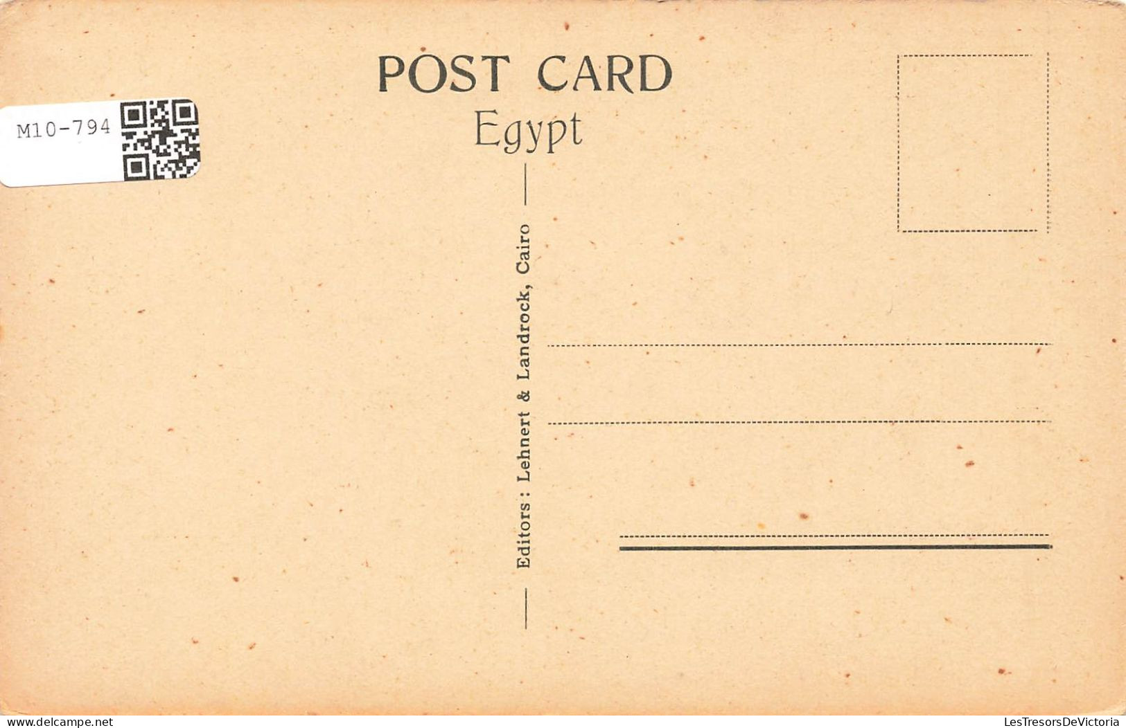 EGYPTE - Heliopolio - The Obelisk - Carte Postale Ancienne - Autres & Non Classés