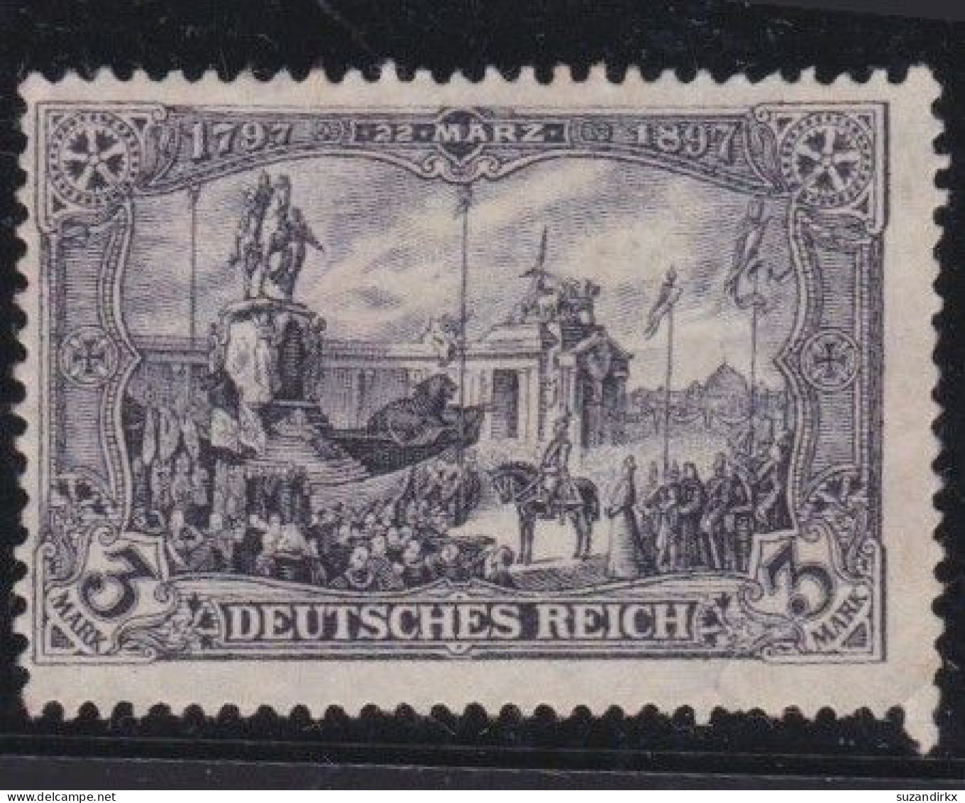 Deutsches Reich  -     Michel   -  96 A I    -   (*)       -   Ungebraucht Ohne Gummi - Unused Stamps