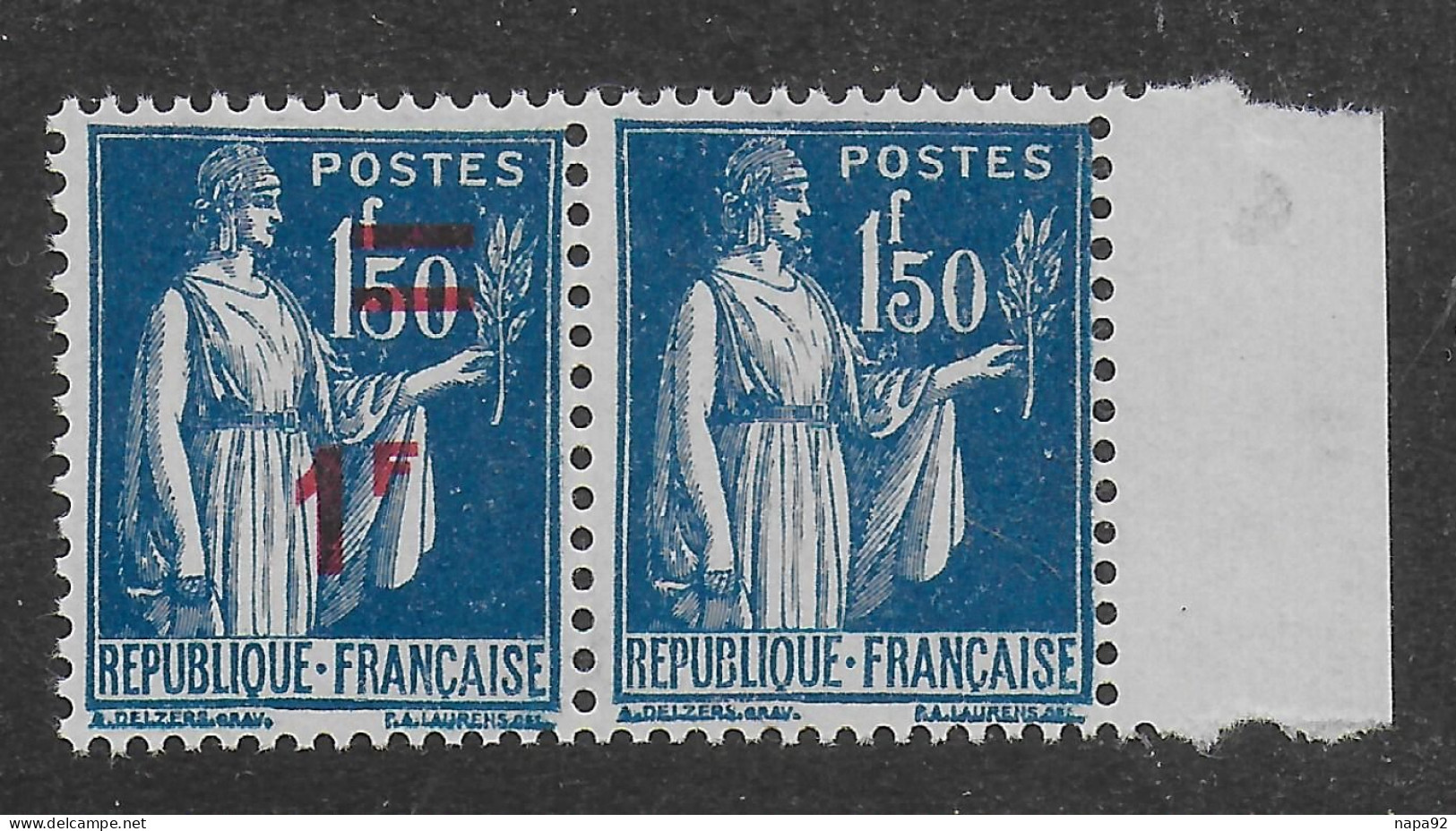 FRANCE 1940YT 485 H** - VARIETE - COPIE/FAUX - Other & Unclassified