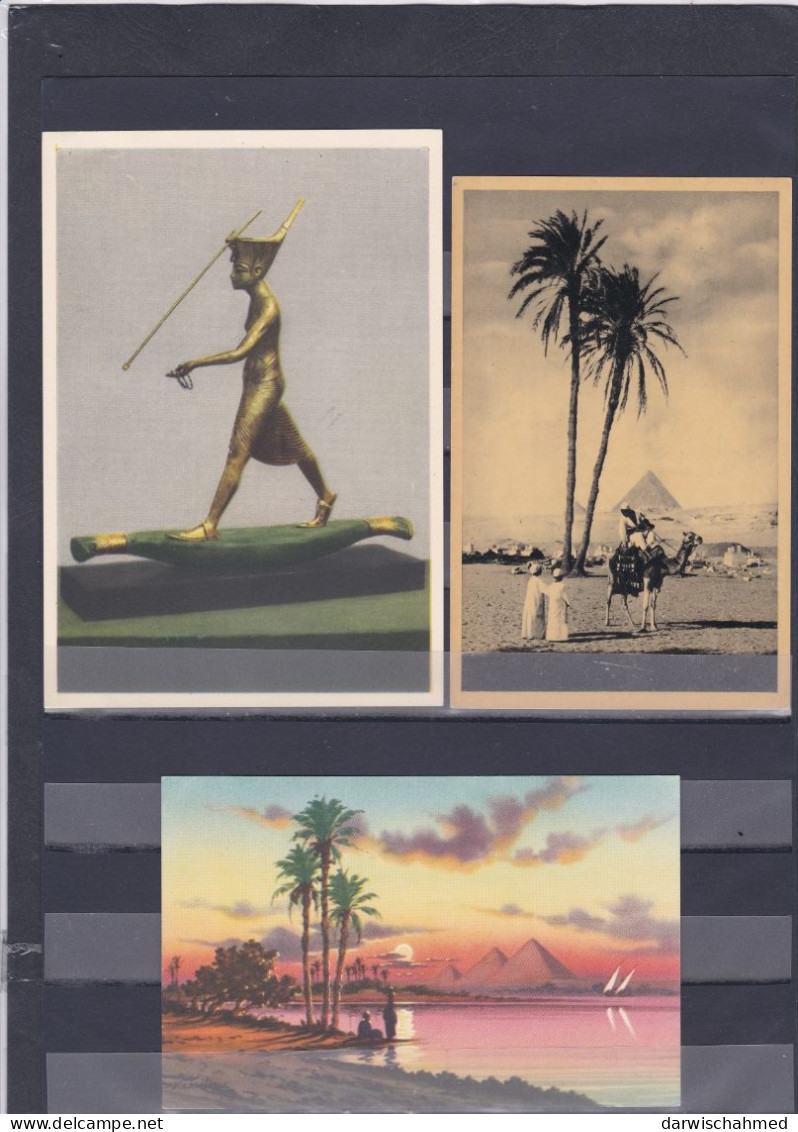 - ÄGYPTEN - EGYPT - DYNASTIE- ÄGYPTOLOGIE - ARCHIOLOGIE -ANSICHTSKARTEN - POST CARD - NEUE - Musea