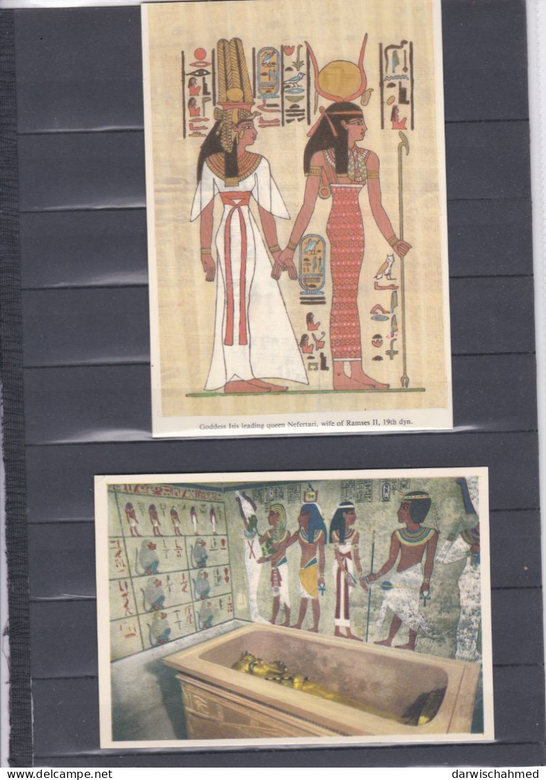 - ÄGYPTEN - EGYPT - DYNASTIE- ÄGYPTOLOGIE - ARCHIOLOGIE - ANSICHTSKARTEN - POST CARD - NEUE - Museen