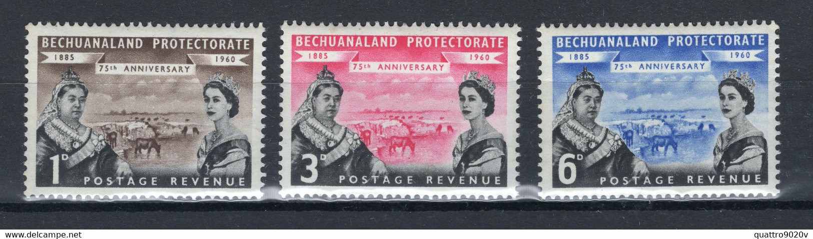 1960. 75th Anniversary Of Protectorate. MNH (**) - 1885-1964 Bechuanaland Protettorato