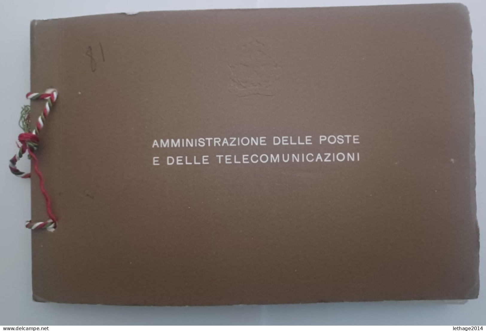 LIBRETTO EMISSIONE CARTE VALORI POSTALI 1983 COMPLETO DI FRANCOBOLLI SCS - Carnets