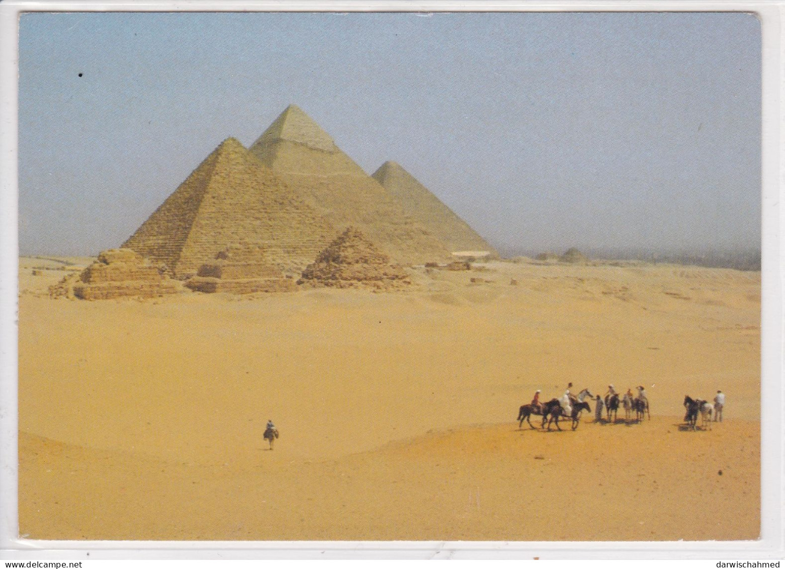 - ÄGYPTEN - EGYPT - DYNASTIE- ÄGYPTOLOGIE - PYRAMIDE - ANSICHTSKARTEN - POST CARD - USED - Sphinx