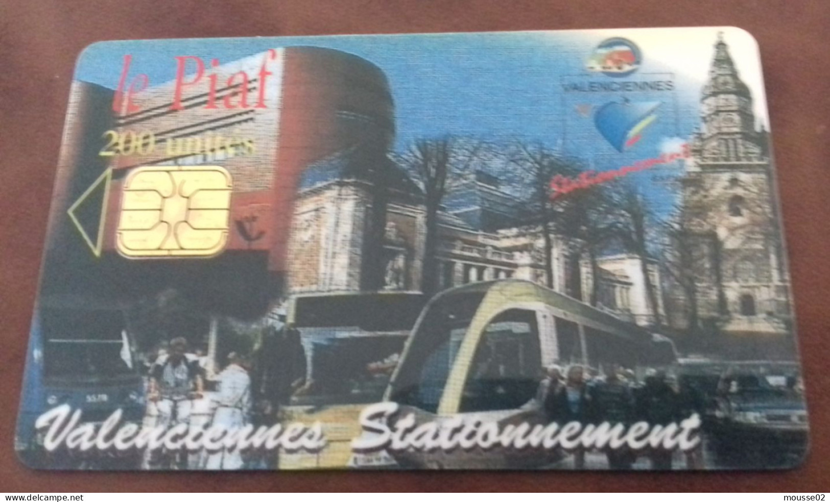 Carte De Stationnement  PIAF VALENCIENNES DU 01/ 2004 - Cartes De Stationnement, PIAF