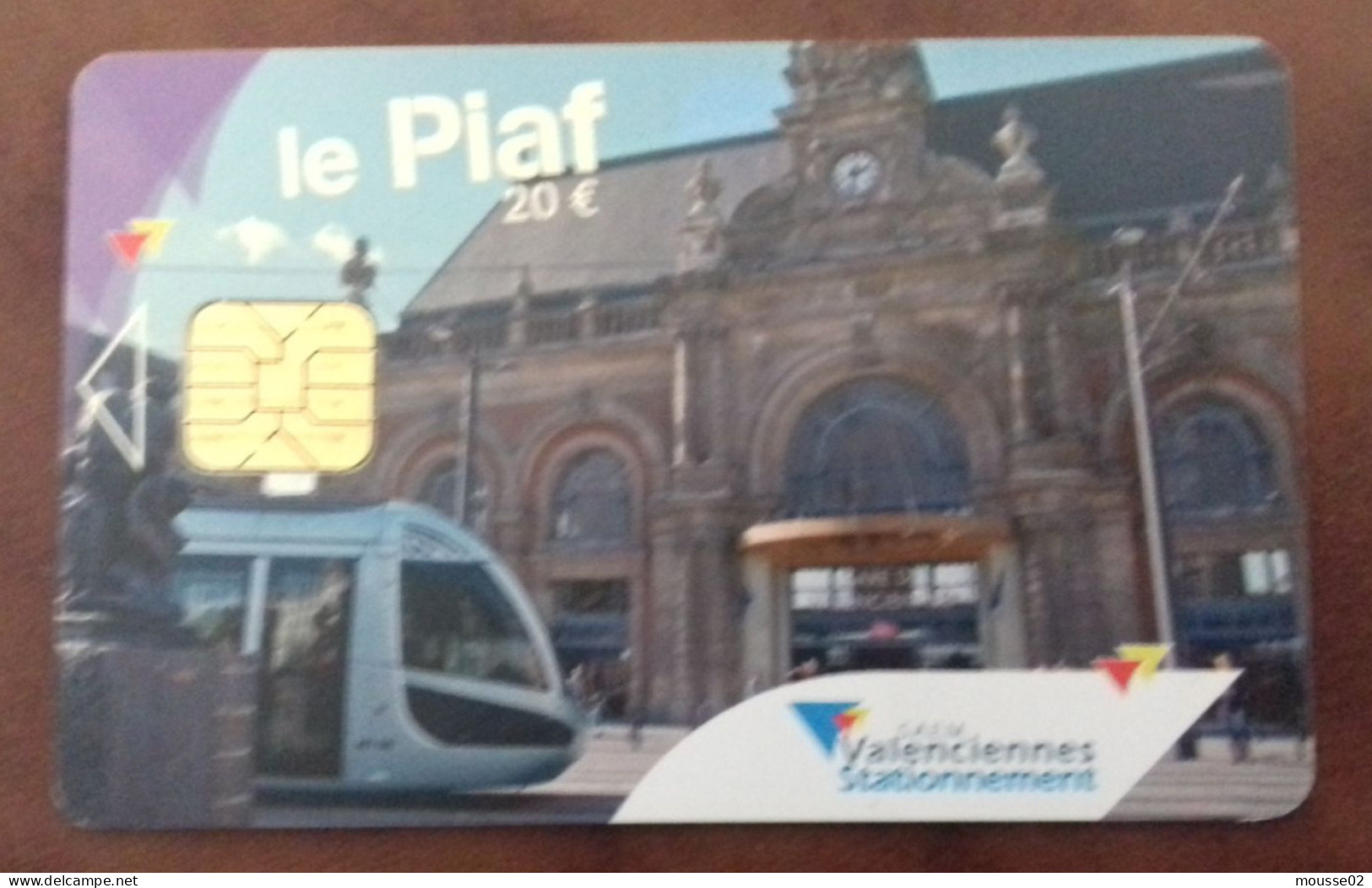 Carte De Stationnement  PIAF VALENCIENNES DU 02/ 2009 - Cartes De Stationnement, PIAF