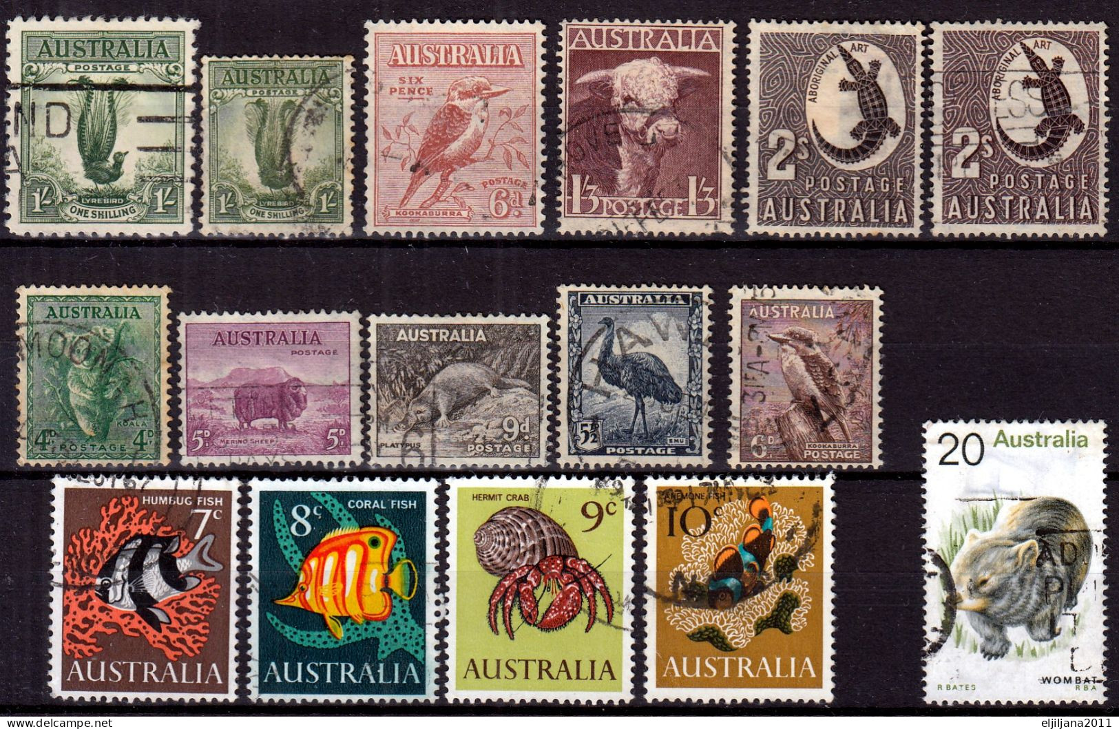 SALE !! 50 % OFF !! ⁕ AUSTRALIA ⁕ Flora & Fauna Collection ⁕ 64v Used - Scan - Collections