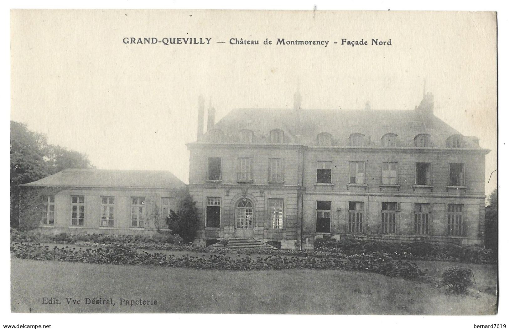 76       Le Grand Quevilly -  Chateau  De Montmorency  - Facade Nord - Le Grand-Quevilly