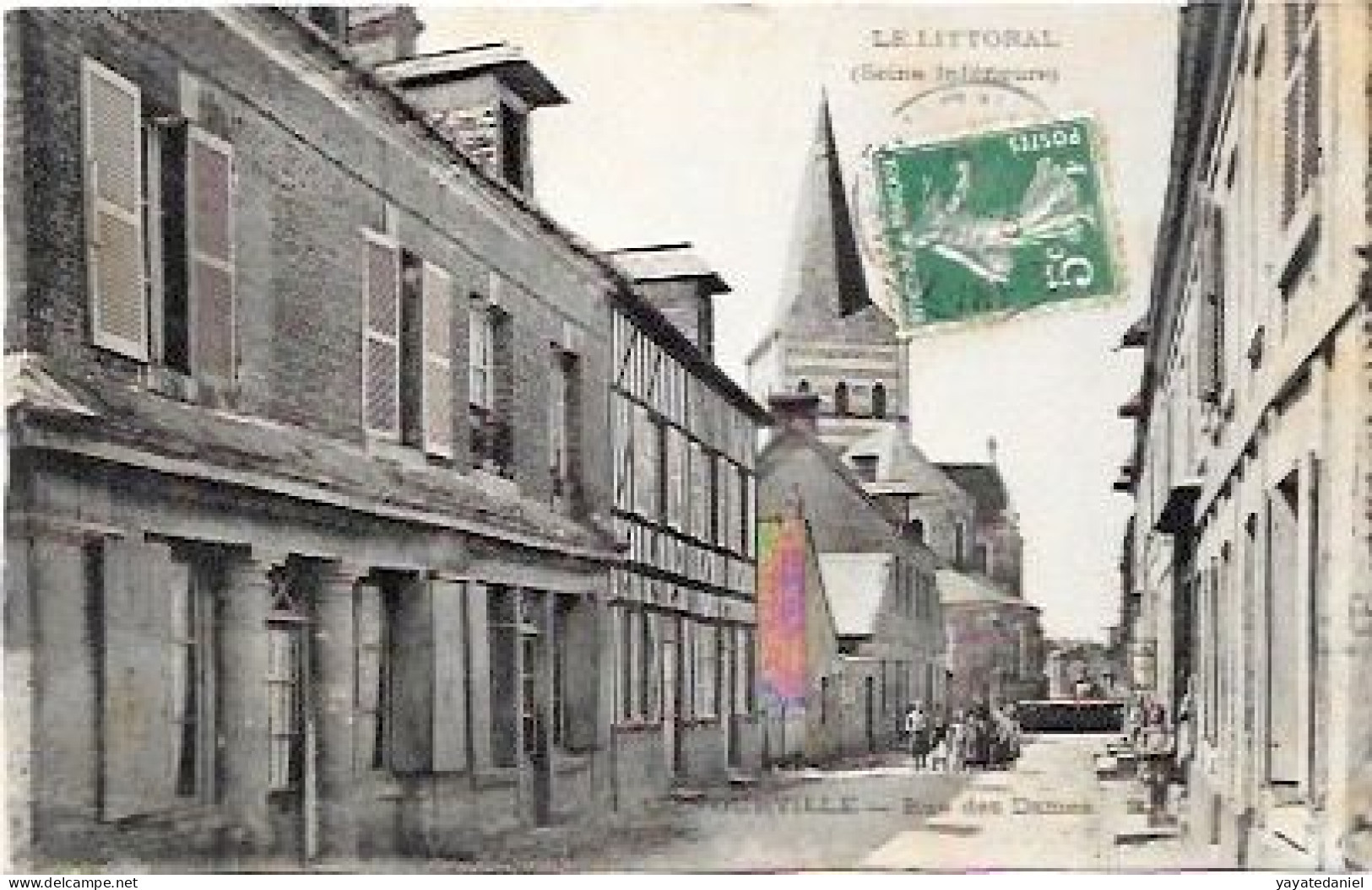 CPA De OURVILLE - Rue Des Dames - Ourville En Caux