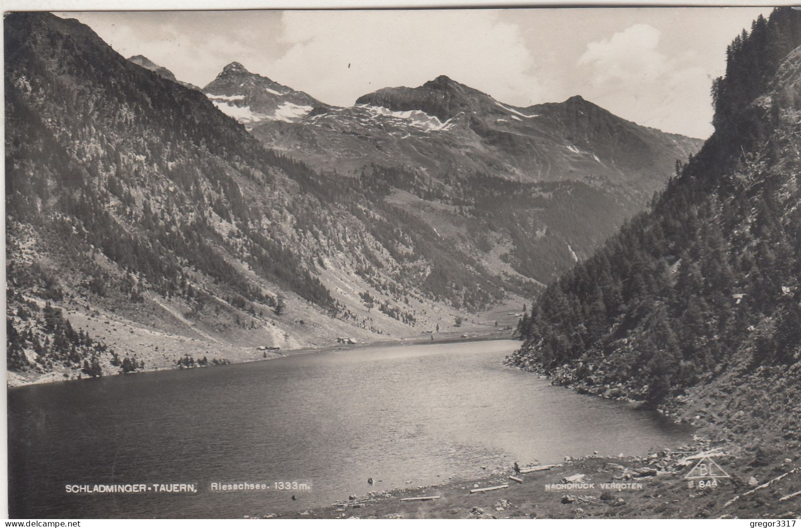 D5346) SCHLADMING - Schladminger Tauern - Riesachsee ALT ! 1931 Postablage UNTERTHAL Schladming - Schladming