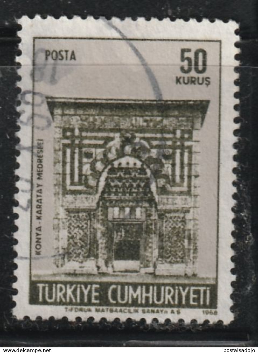 TURQUIE 922 // YVERT 1899 // 1969 - Used Stamps