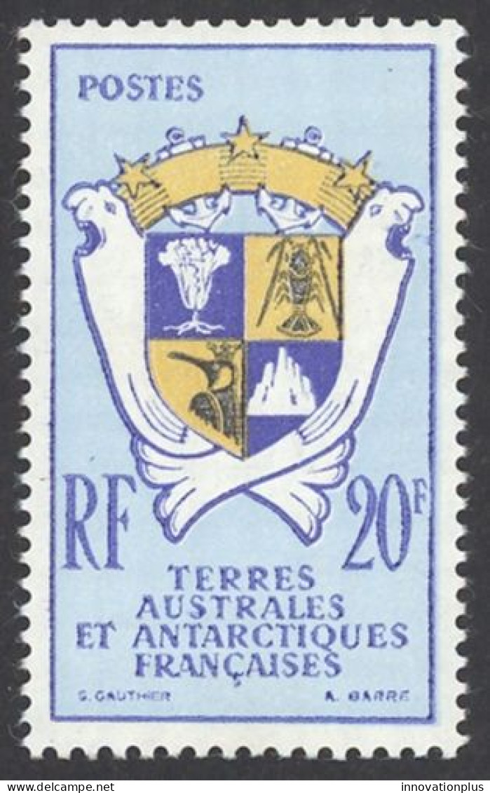 French Southern & Antarctic Terr. Sc# 15 MNH 1959 Coat Of Arms - Neufs