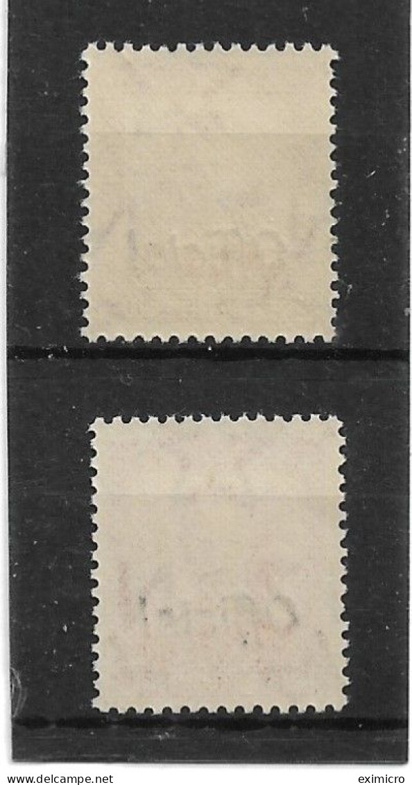NEW ZEALAND 1946 ½d And 1951 1½d OFFICIALS SG O135, O139 UNMOUNTED MINT Cat £17 - Service