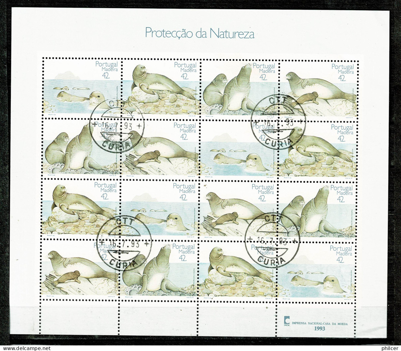 Portugal, 1993, # 2141/4, Used - Gebraucht