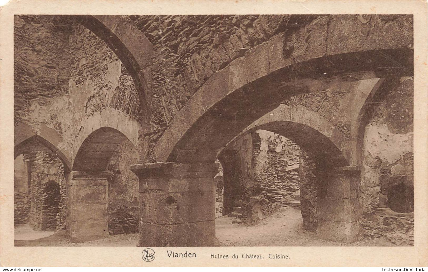 LUXEMBOURG - Vianden - Ruines Du Château - Cuisine - Carte Postale Ancienne - Vianden