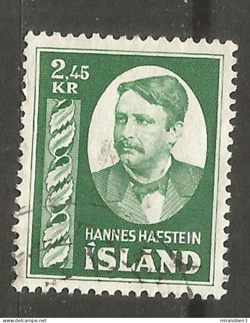 ISLANDIA YVERT NUM. 252 USADO - Used Stamps