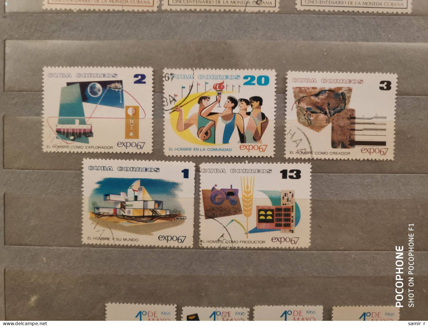 1967  Cuba	Expo (F42) - Gebraucht