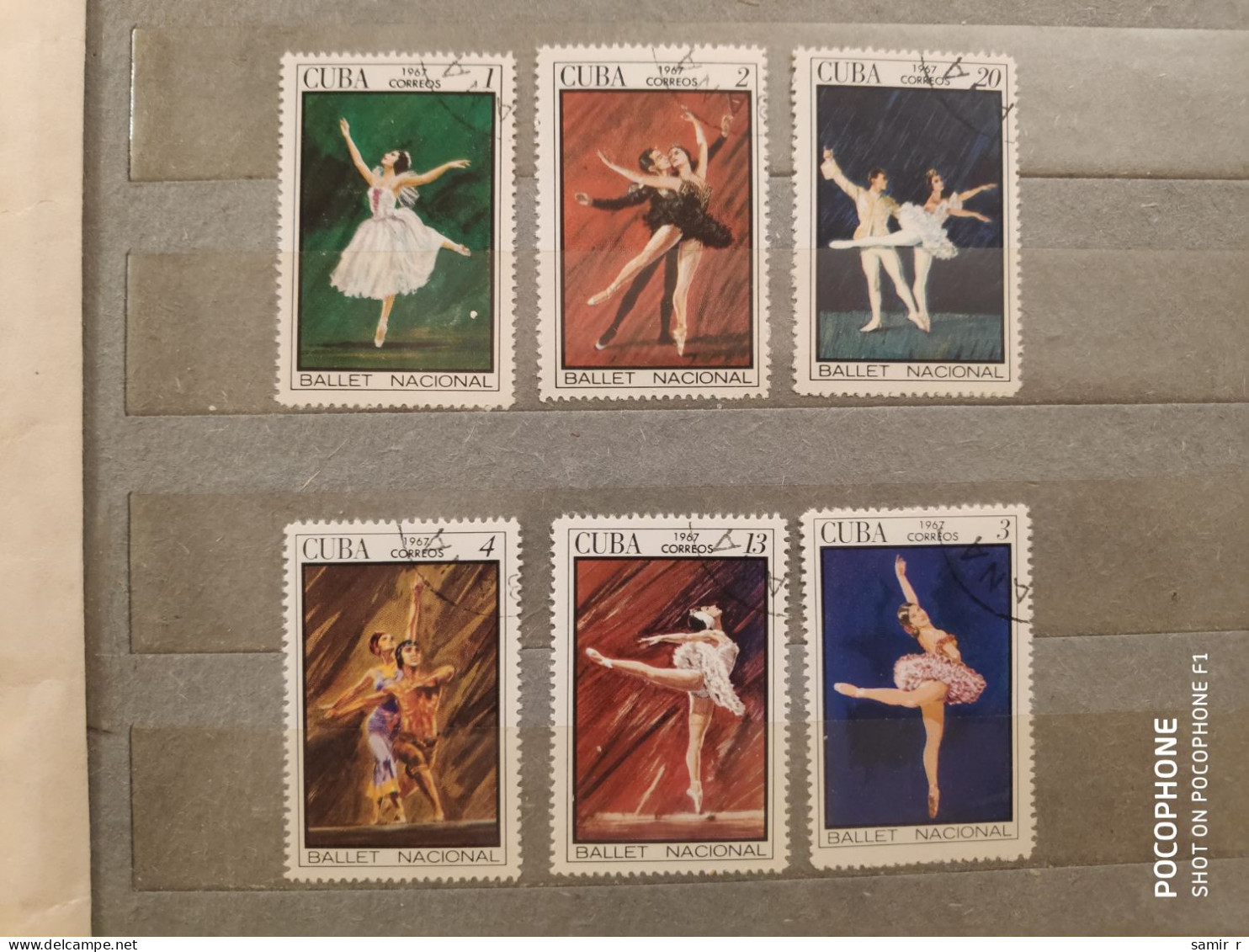 1967 Cuba	Ballet (F42) - Usati