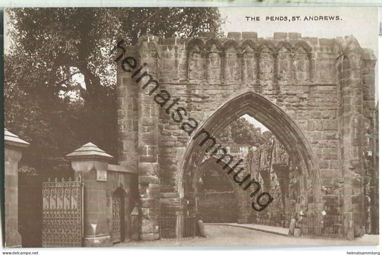 St. Andrews - The Pends - Published By Fletcher & Son St. Andrews - Fife