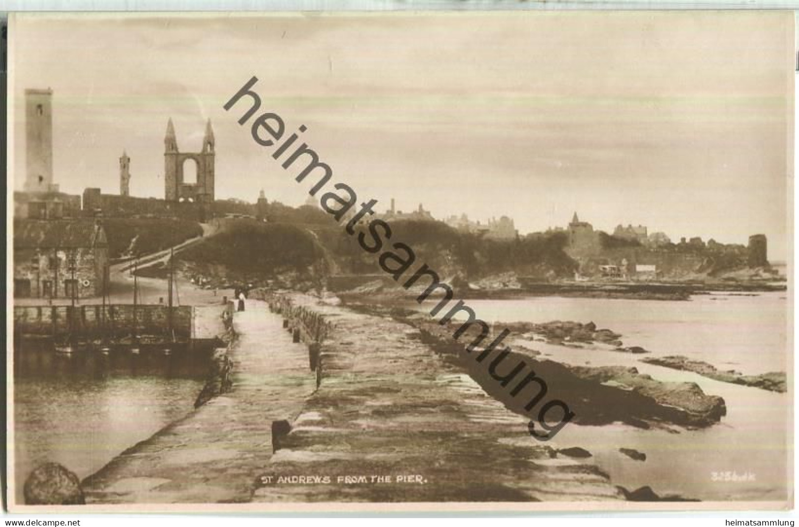 St. Andrews From The Pier - Published By Fletcher & Son St. Andrews - Fife