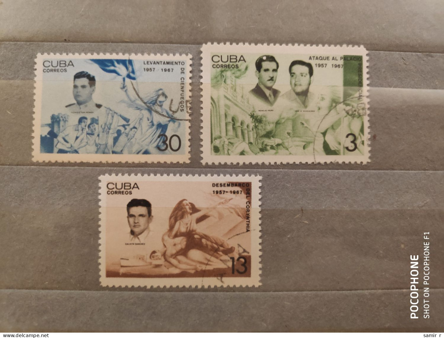 1967  Cuba	Persons (F42) - Gebruikt