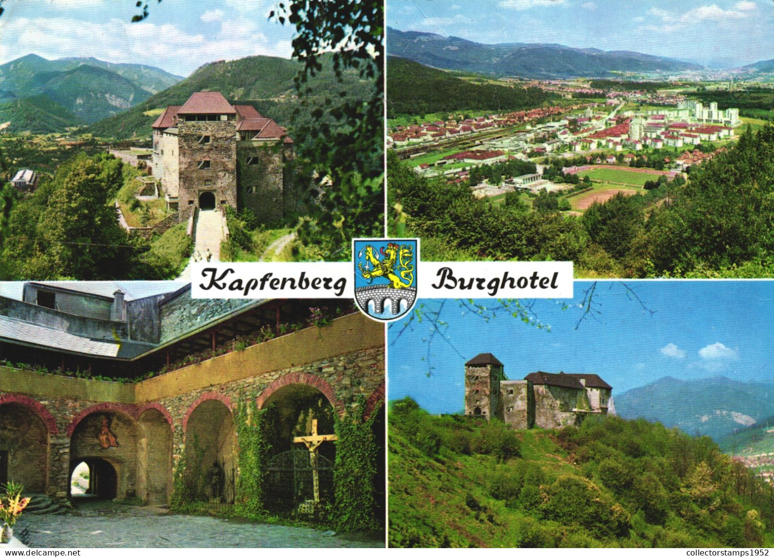 AUSTRIA, STYRIA, KAPFENBERG, PANORAMA, CASTLE, BURGHOTEL - Kapfenberg