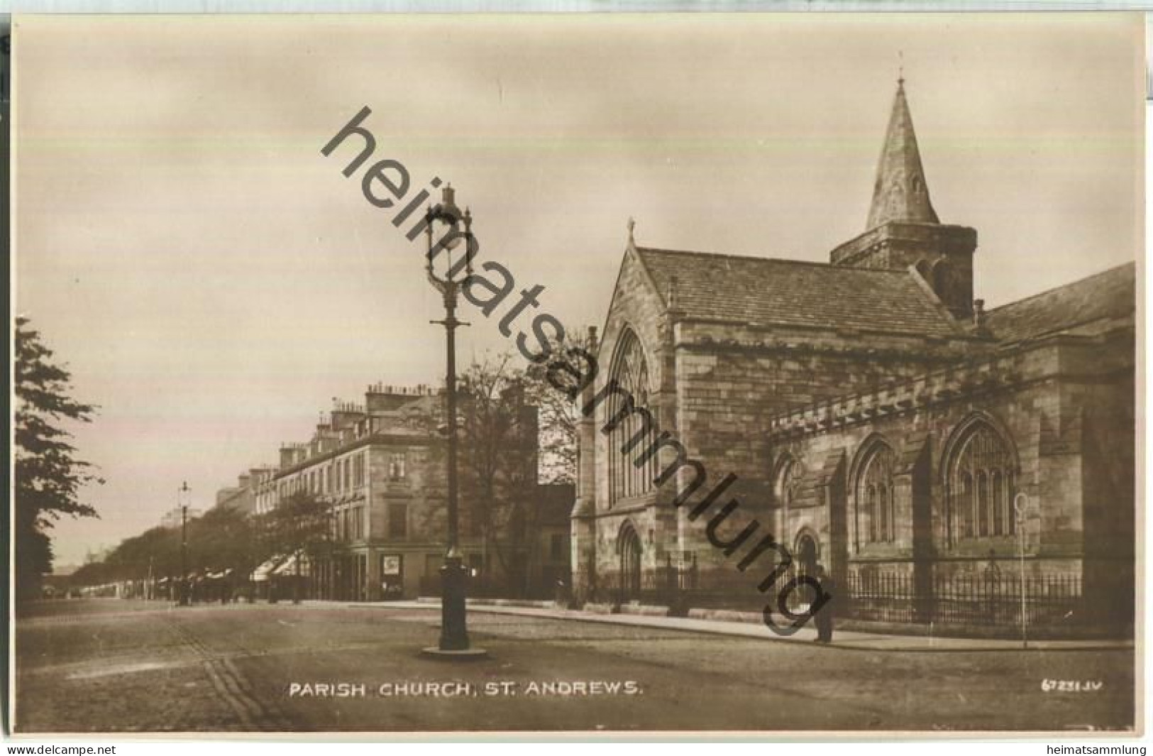 St. Andrews - Parish Church - Published By Fletcher & Son St. Andrews - Fife