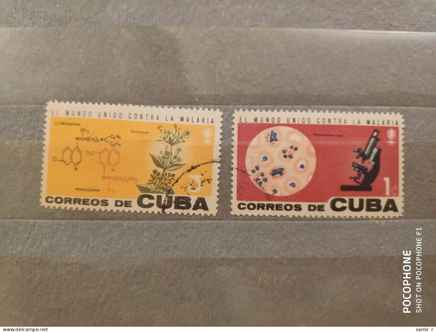 Cuba Malaria (F42) - Oblitérés