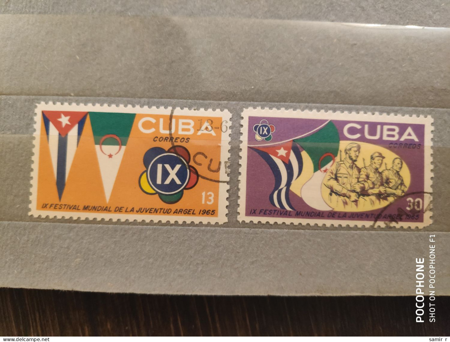 1965  Cuba	Festival (F42) - Gebruikt