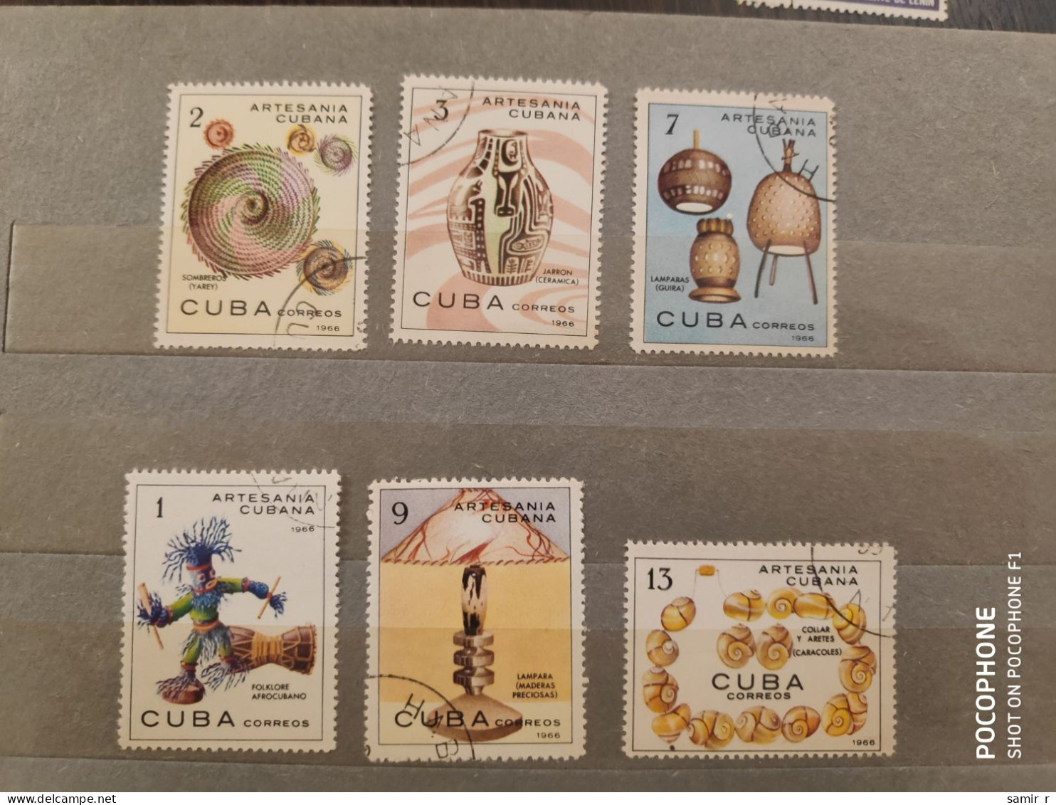 1966 Cuba Art (F42) - Usados