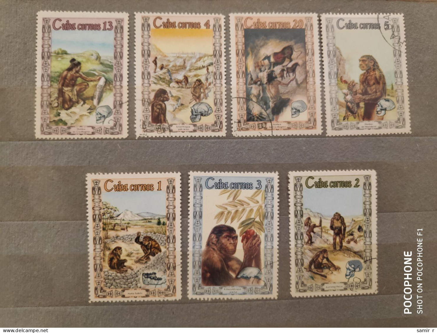 1967  Cuba	History (F42) - Used Stamps