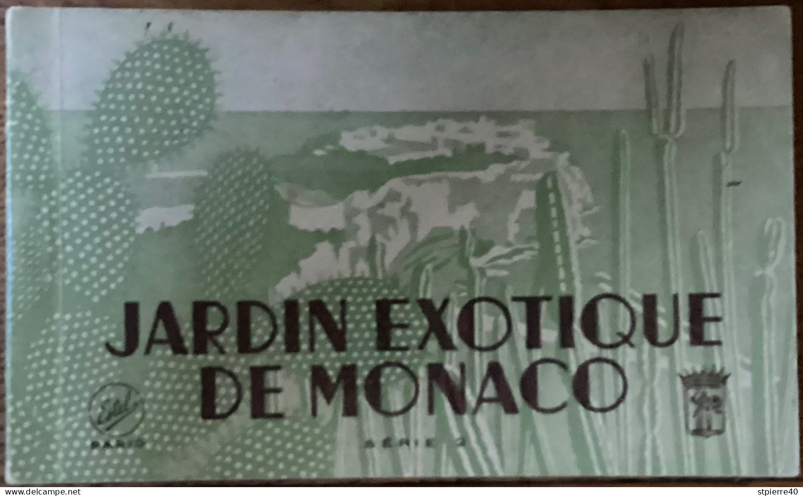 Jardin Exotique De MONACo Carnet De 10 CP - Exotischer Garten