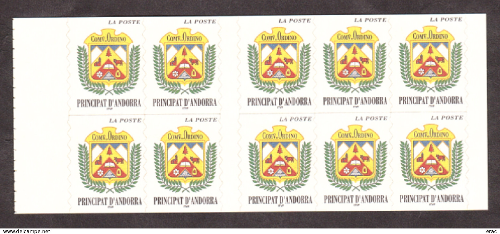 Andorre - 1998 - Carnet C 8 (tp N° 502) - Neuf ** - Comù D'Ordino - Postzegelboekjes