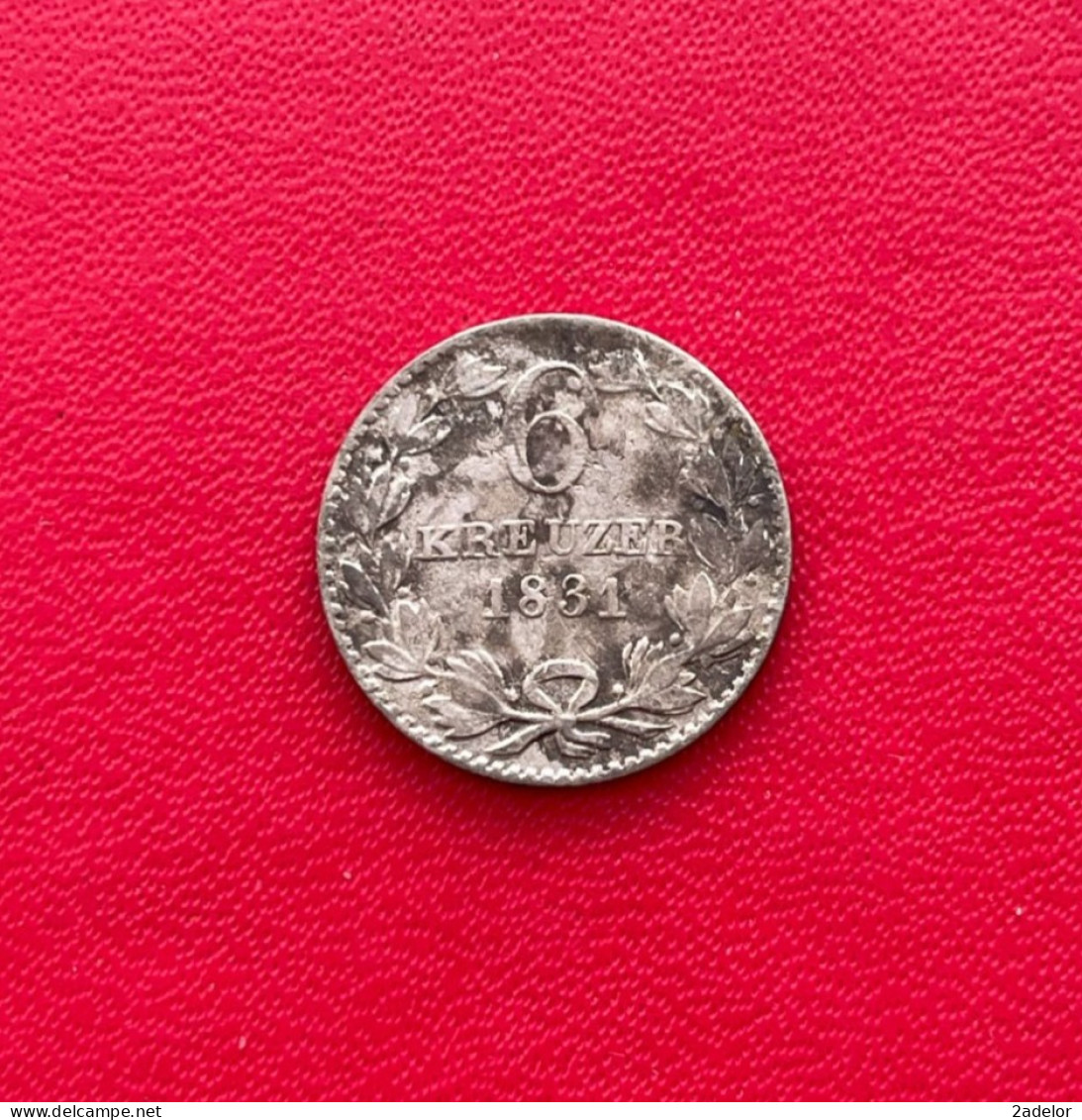 Allemagne, Belle Monnaie De 6 Kreuzer Leopold I 1831 - Verzamelingen