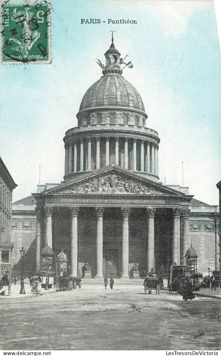 FRANCE - Paris - Panthéon - Animé - Carte Postale Ancienne - Pantheon