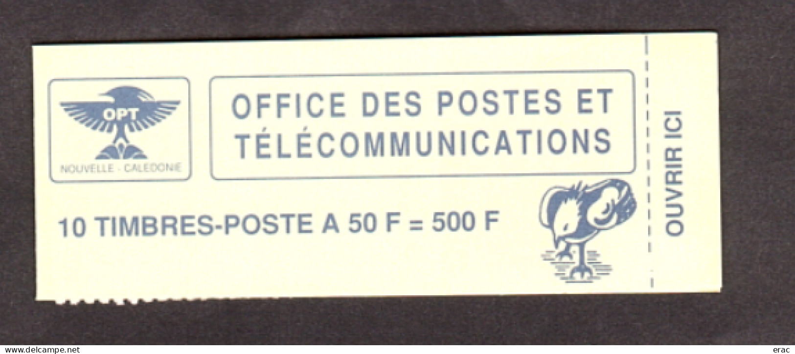 Nouvelle-Calédonie - 1990 - Carnet C 588 - Neuf ** - Le Cagou - Booklets